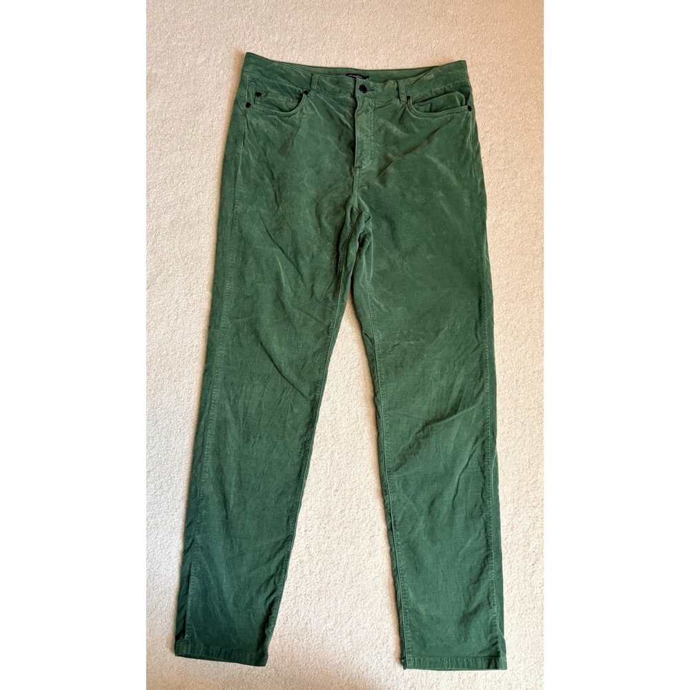 J McLaughlin Jeans Womens 10 Sage Green Mid Rise Soft Stretch Pants Dress